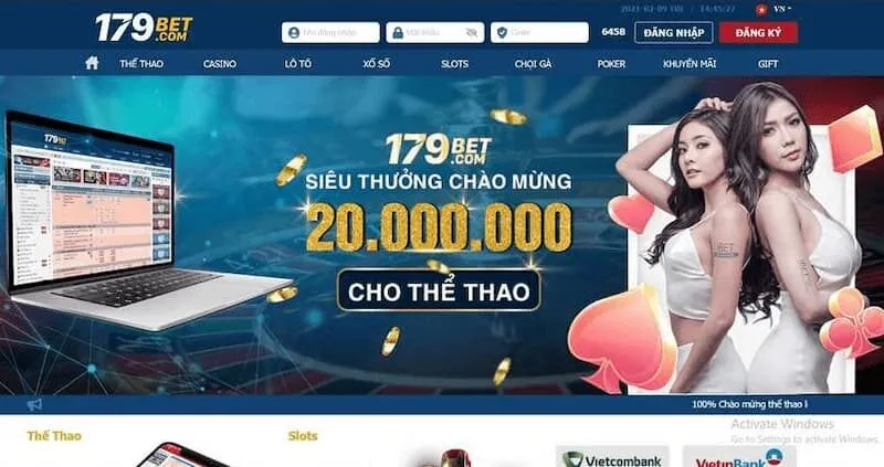 179Bet - Địa chỉ nhà cái danh tiếng hàng đầu giới cá độ 3 Giao diện 179Bet được thiết kế cực tinh tế và sinh động