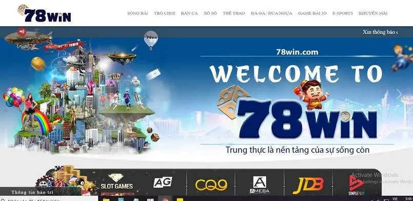 Đánh giá 78win: Tất tần tật thông tin về nhà cái tại đây 1 Cháy cùng 78win nhé anh em