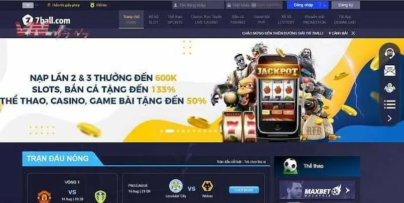 Review 7ball - Nhà cái đa dạng các dịch vụ cá cược 2 7ball là lựa chọn thông minh, trải nghiệm tuyệt đỉnh.