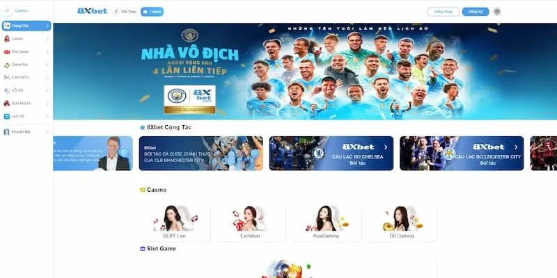 8XBET và trải nghiệm đẳng cấp tuyệt vời trên sân chơi cá cược 3 Đăng ký 8xbet đơn giản