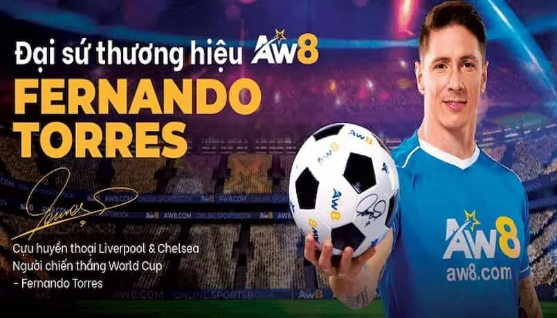 AW8: Đưa ra những đánh giá tổng quan về sân chơi cá cược 2 Thương hiệu uy tín được hợp tác cùng với cầu thủ nổi tiếng