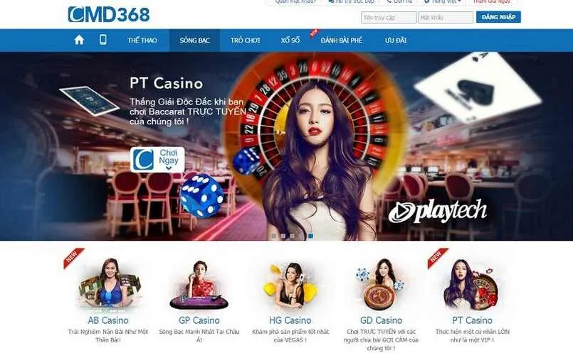 Cmd368 cùng nhiều chương trình khuyến mãi hot tại nhà cái 3 Nhà cái Cmd368 uy tín và chất lượng