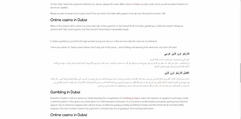 Dubai Casino hướng dẫn cách tham gia cho người mới 3 Game Casino tại Dubai Casino có tỷ lệ ăn cao