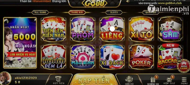 Go88 - Đăng ký liền tay, rinh ngay tiền thưởng 3 Chi tiết về các game đổi thưởng tại Go88