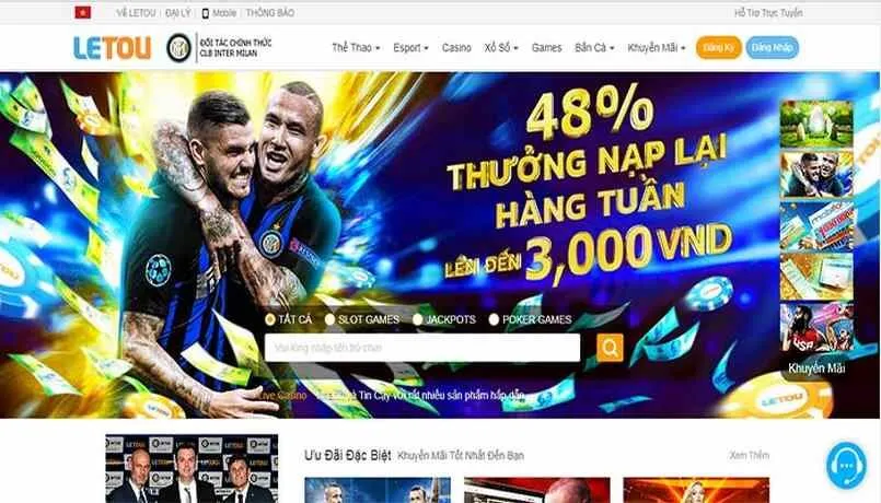 Giới thiệu Letou - Nhà cái cá cược lão làng giàu danh tiếng 3 Phong phú các chương trình ưu đãi, khuyến mãi khủng chờ anh em khám phá ở Letou