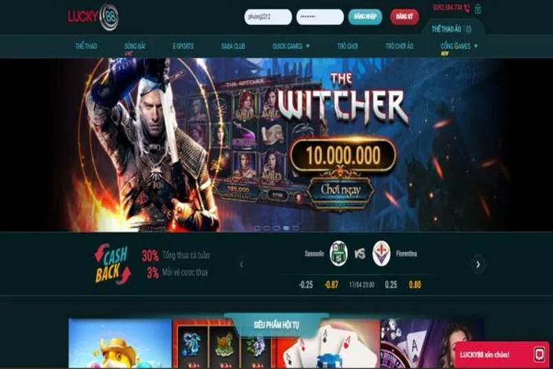 Nhà cái Lucky88 có gì nổi bật mà nổi đình nổi đám như vậy? 2 Những bộ môn tại Lucky88