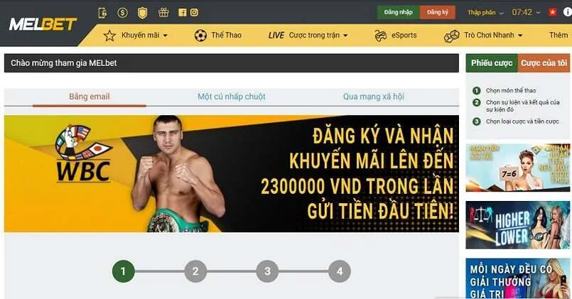 Melbet - Sân chơi cá cược uy tín và công bằng cho anh em 1 Nhà cái cung cấp các sản phẩm cá cược hấp dẫn