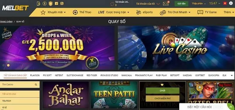 Melbet - Sân chơi cá cược uy tín và công bằng cho anh em 3 Nhà cái triển khai nhiều chương trình khuyến mãi hấp dẫn