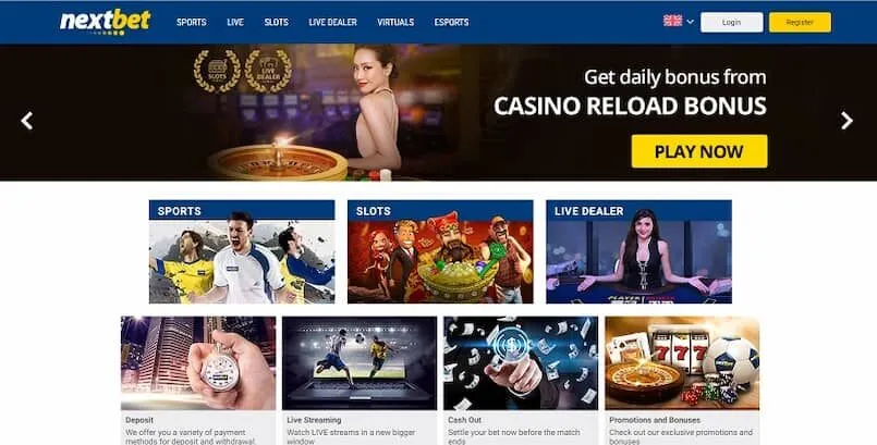 Nextbet: Giới thiệu đến anh em về sân chơi uy tín bậc nhất 1 Sân chơi cá cược uy tín Nextbet cho anh em chơi game
