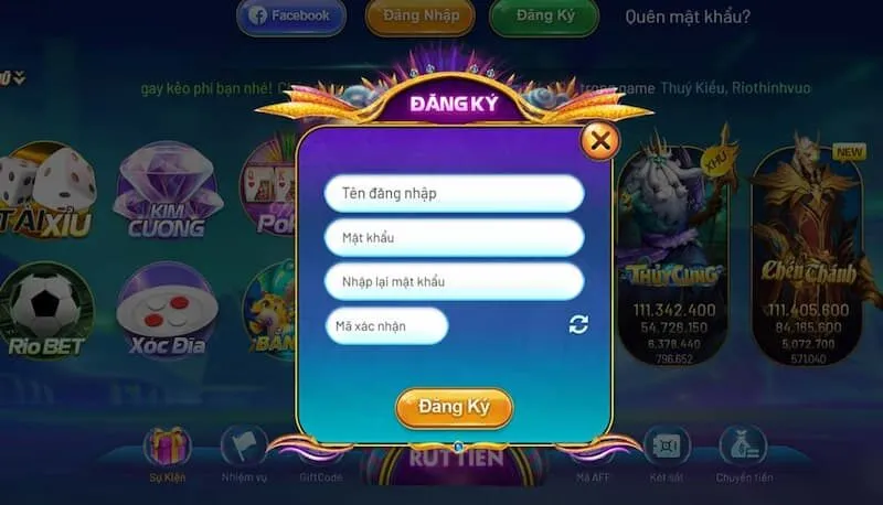Thưởng nạp lần đầu tại RIO66