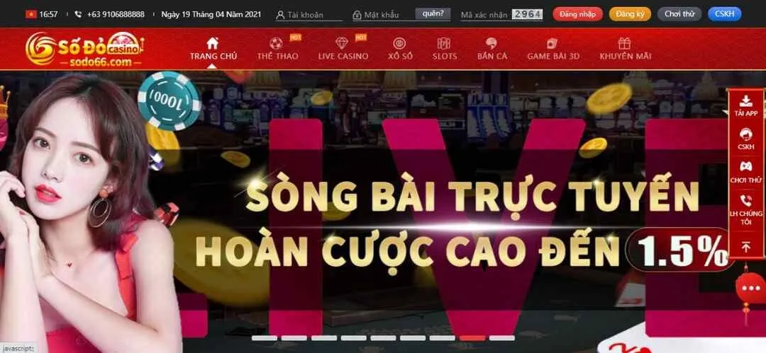 Sodo66 - Nhà cái lô đề online với tỉ lệ ăn cực cao 1:99 1 Sodo66 khẳng định được độ uy tín của một nhà cái lô đề online