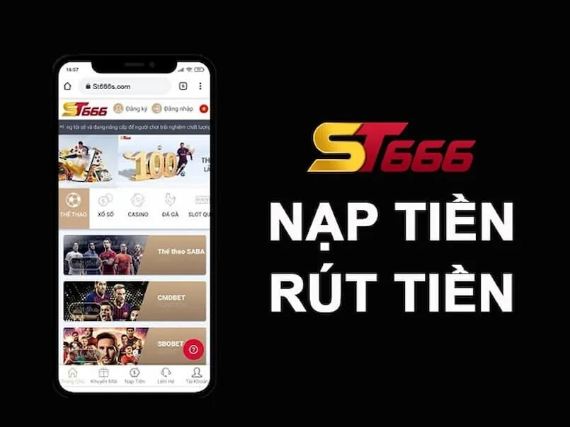 Sân chơi St666 - nơi chắp cánh đam mê cá cược của game thủ 2 Chia sẻ cách nạp tiền St666 chi tiết cho anh em