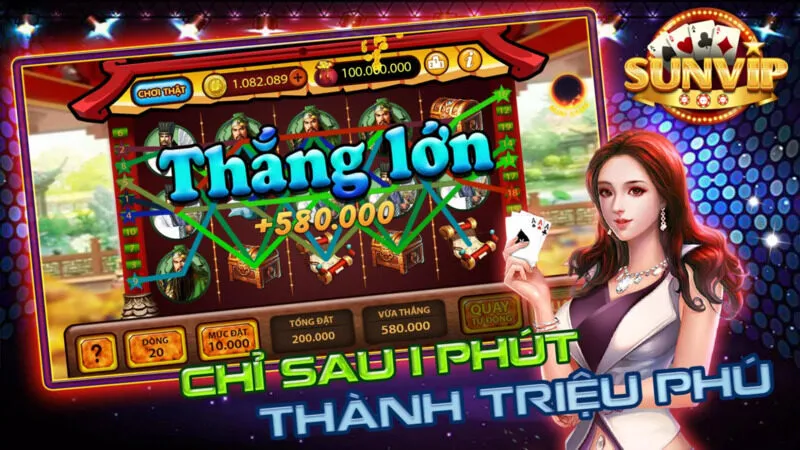 Các tựa game có tại Sunvip