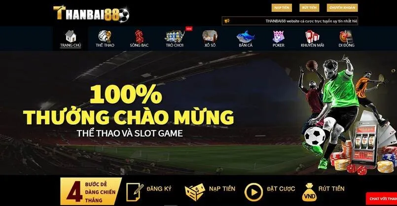 Thanbai88 - Tìm hiểu và đánh giá nhà cái Thanbai88 từ A - Z 3 Nhiều chương trình ưu đãi lớn tại Thanbai88