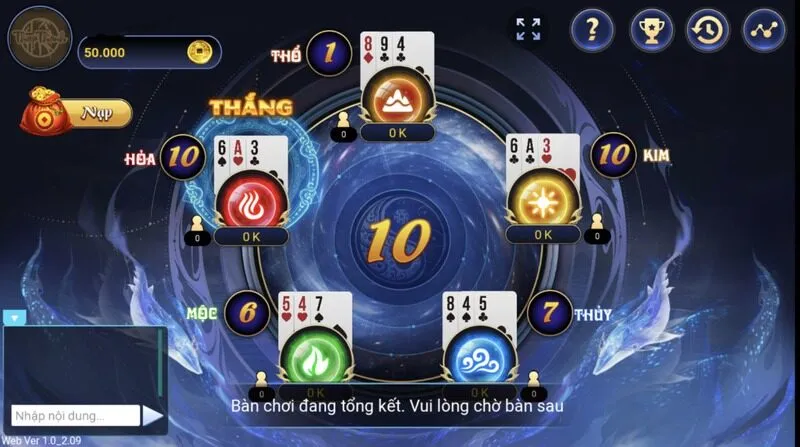 Giao diện của cổng game Thapthanh