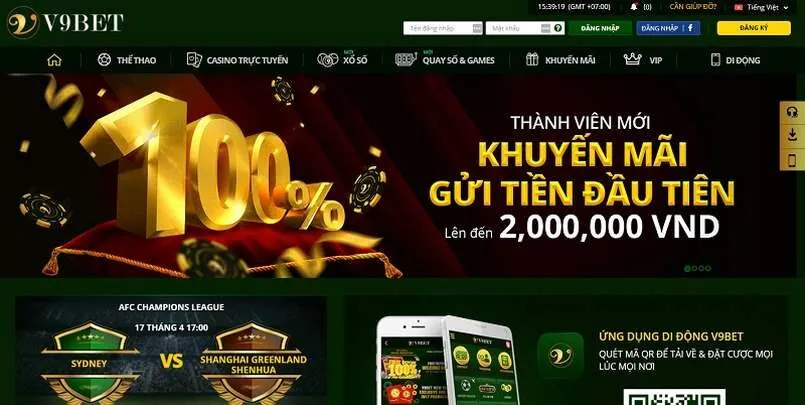 V9BET- Nhà cái uy tín đáng để bạn gửi trọn niềm tin 1 Giới thiệu sơ lược về nhà cái V9bet