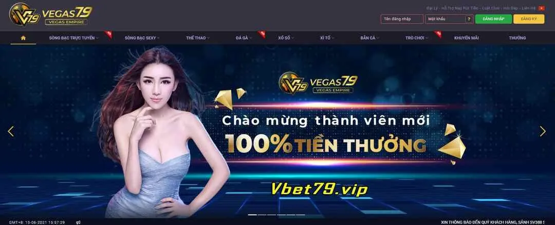 Vegas79 - Sự lựa chọn nhà cái của những người thông minh 1 Khám phá những điều thú vị chỉ có ở nhà cái Vegas79.