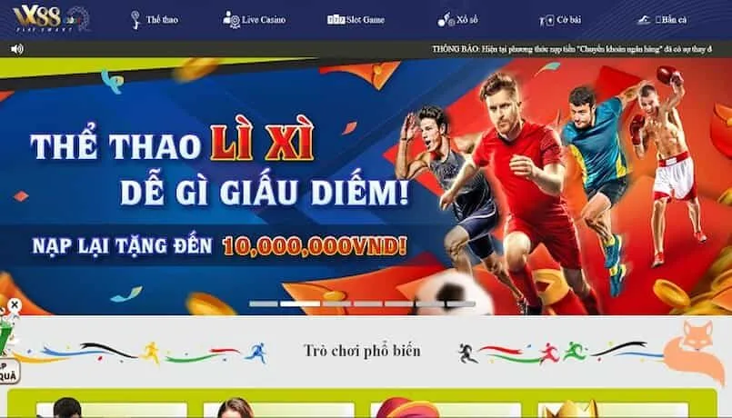 Sân chơi VX88 Esball và những gì bạn nên biết về nhà cái 1 Giao diện sân chơi VX88 Esball hấp dẫn khuyến mãi thả ga